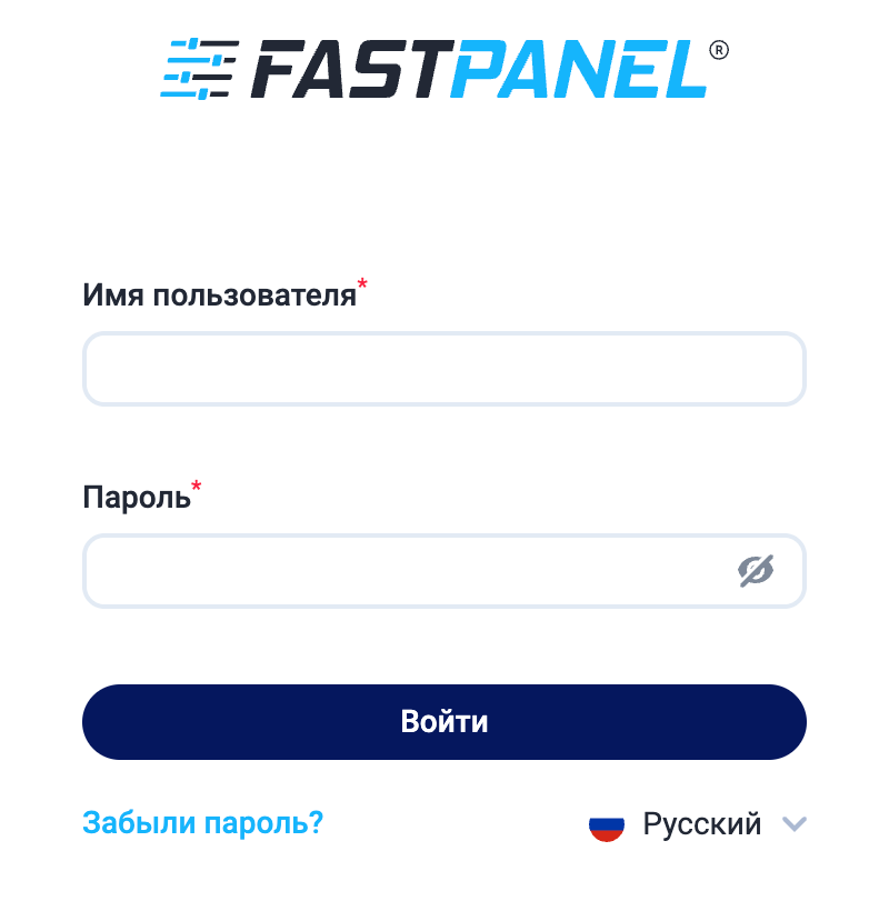 Screenshot of interface