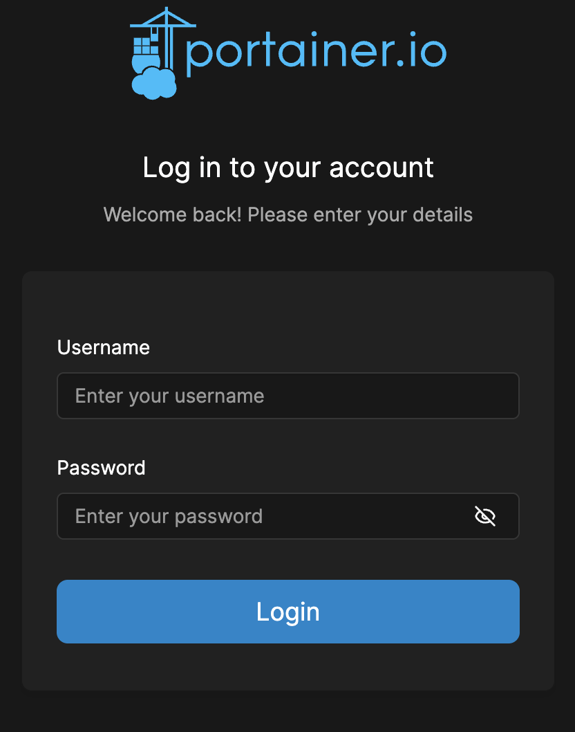 Screenshot of interface