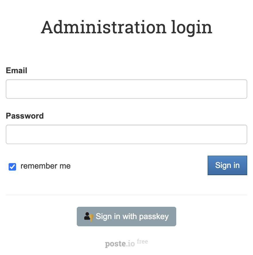Screenshot of interface