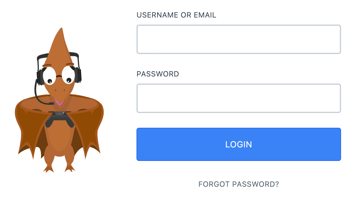 Screenshot of interface