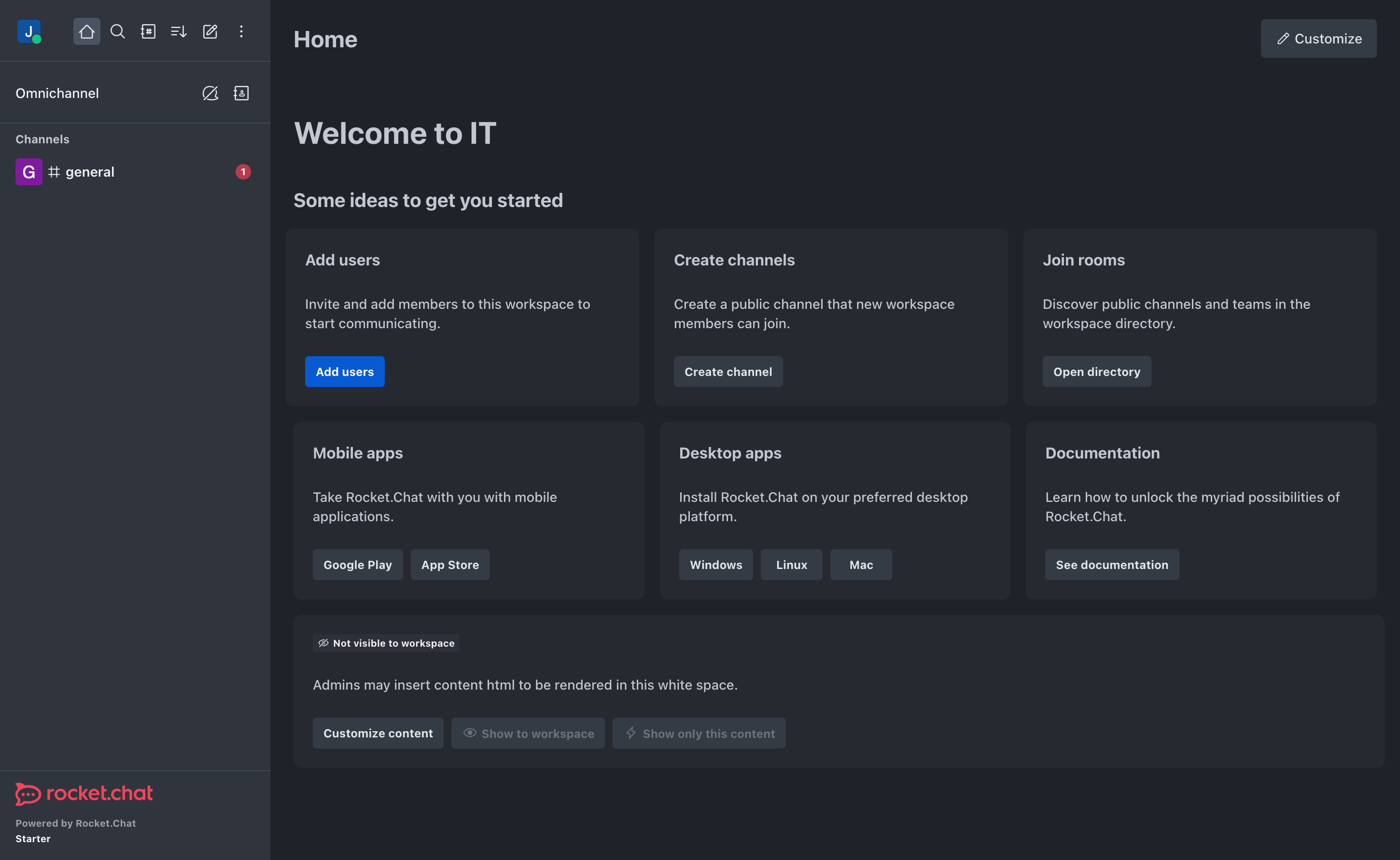 Screenshot of interface