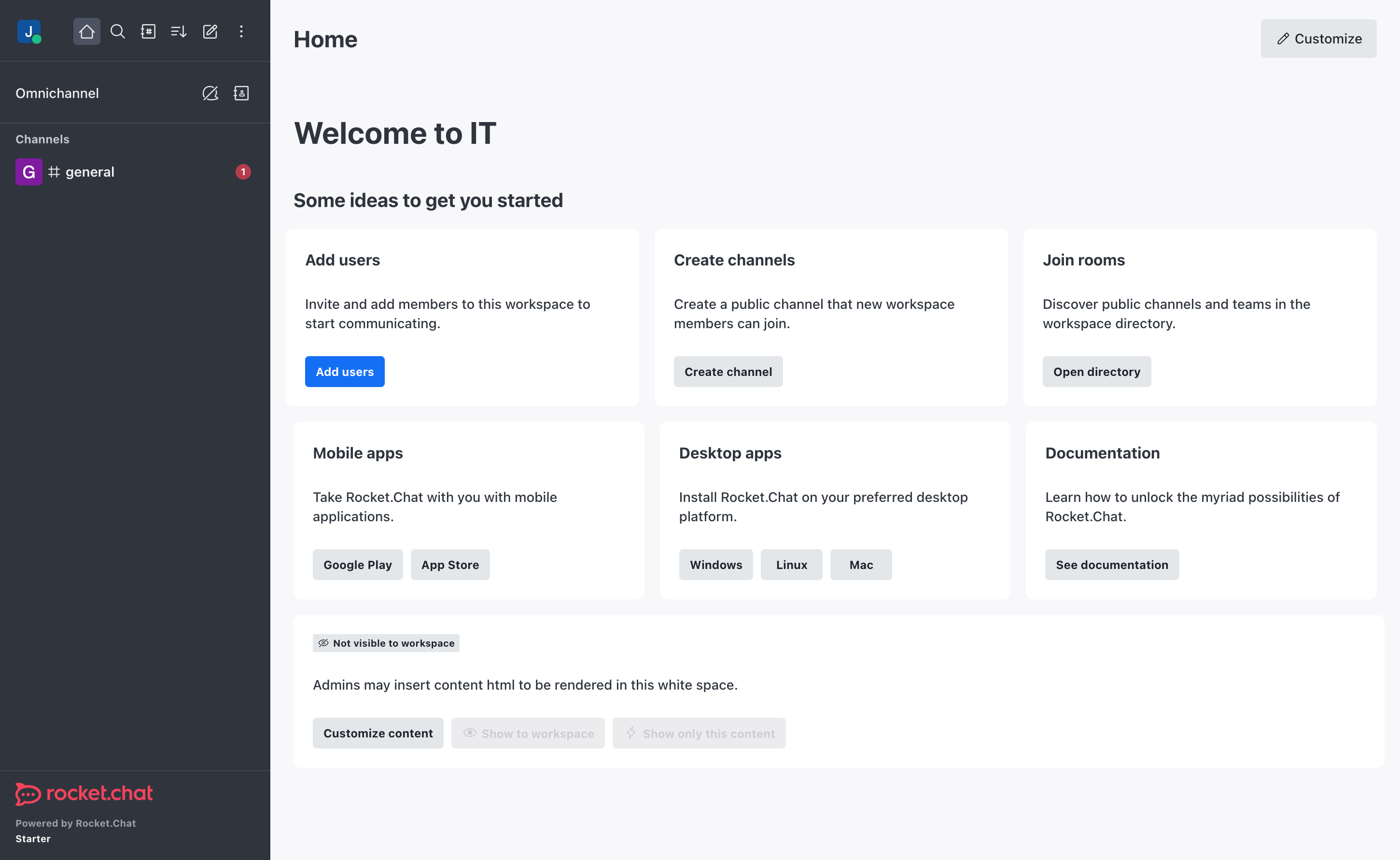 Screenshot of interface